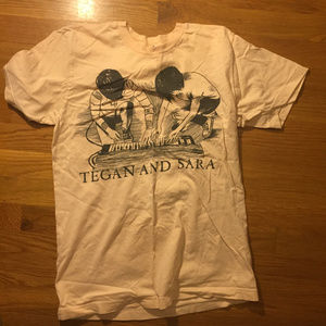American Apparel Tegan & Sara Band Tee
